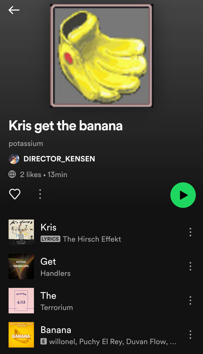 Kris Get The Banana