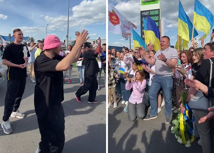 Eurovision 2022 Winners Sing At Polish Border Alongside Soldiers And Fans Alike