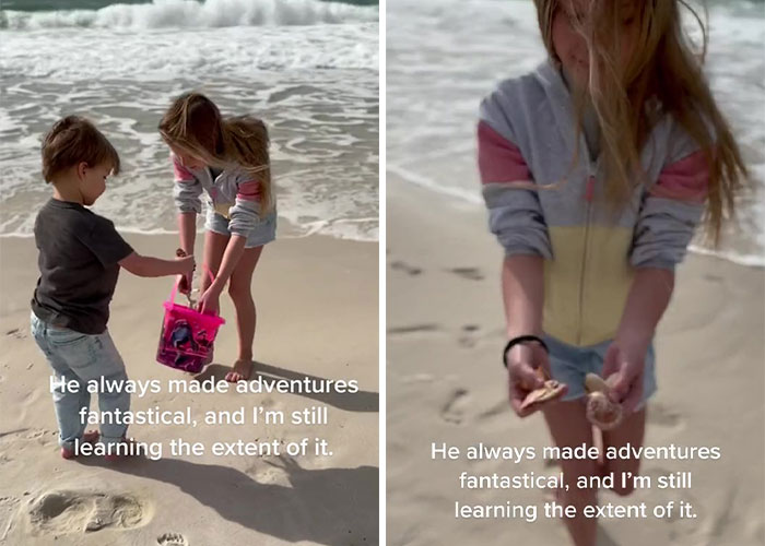 Woman Finds Out Her Dad Would Buy Seashells And Throw Them On The Beach For Her To Find When He Does The Same For His Grandkids Woman Finds Out Her Dad Would Buy Seashells And Throw Them On The Beach For Her To Find When He Does The Same For His Grandkids