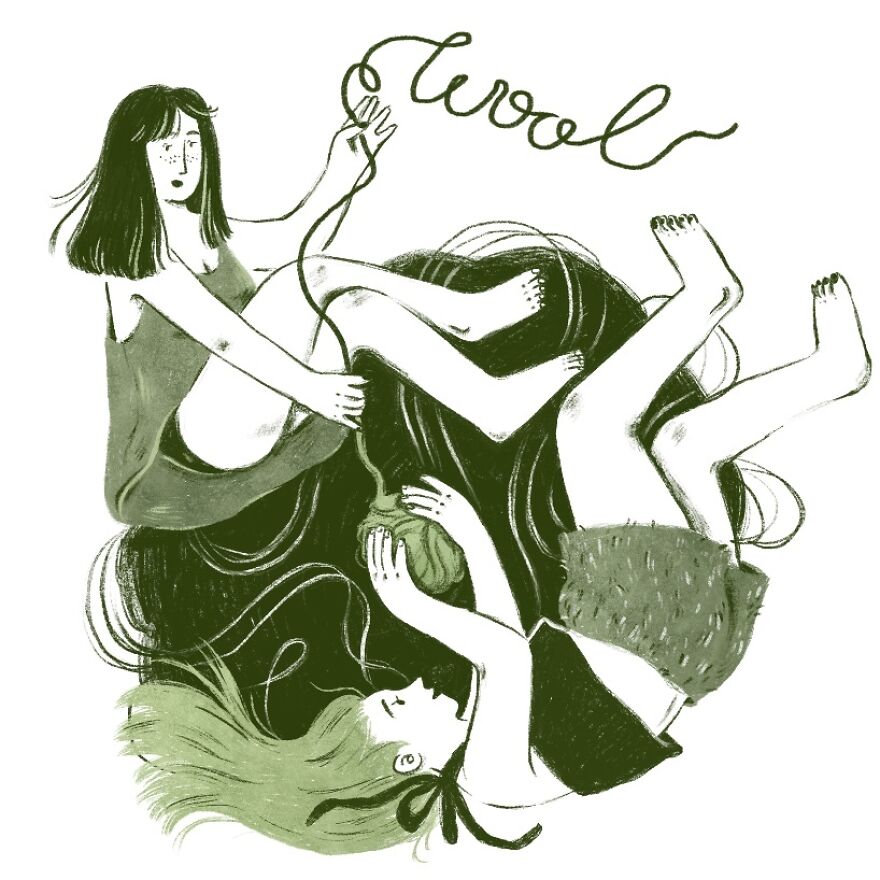 I Created Sustainable Fashion Illustration Series (3 Pics) I Created Sustainable Fashion Illustration Series (3 Pics)