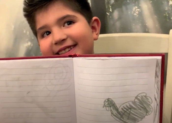 An 8-Year-Old Snuck His Handwritten Book Onto A Library Shelf, Now It Has A Waitlist Of Over 100 People An 8-Year-Old Snuck His Handwritten Book Onto A Library Shelf, Now It Has A Waitlist Of Over 100 People