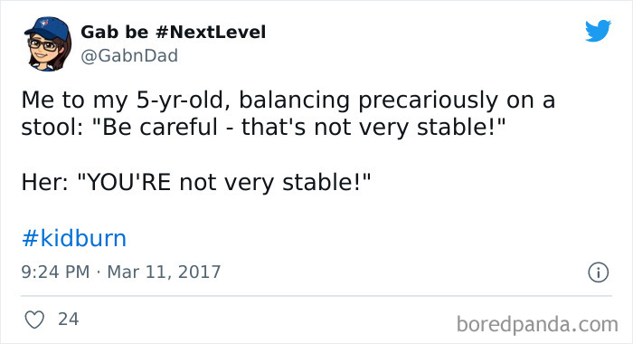 "You're Not Very Stable!"