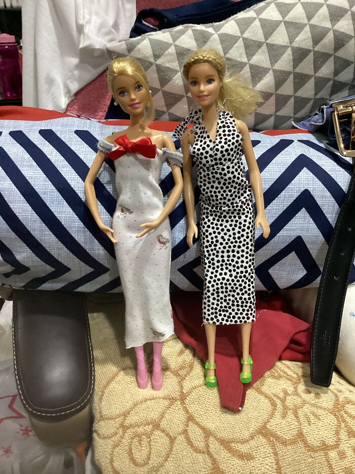 I Make Outfits Out Of Old Clothes For Dolls (14 Pics)