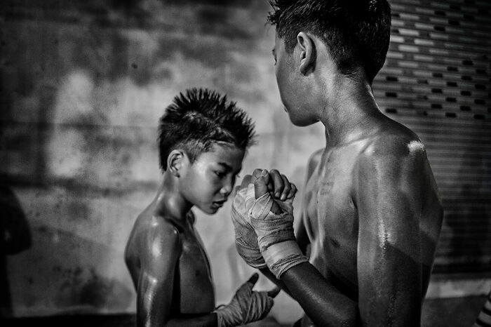 Niños del Muay Thai © Alain Schroeder