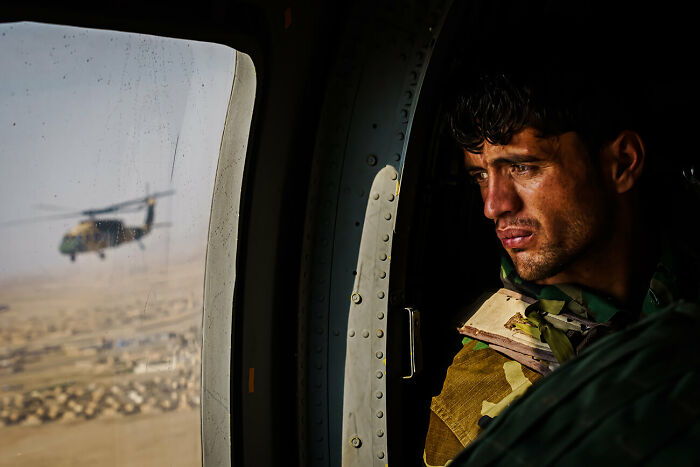 El ganador y fotógrafo del año 2022 es Marcus Yam (EE.UU.) con su imagen "La Fuerza Aérea de Afganistán es una rara historia de éxito respaldada por Estados Unidos. Pronto podría fracasar".