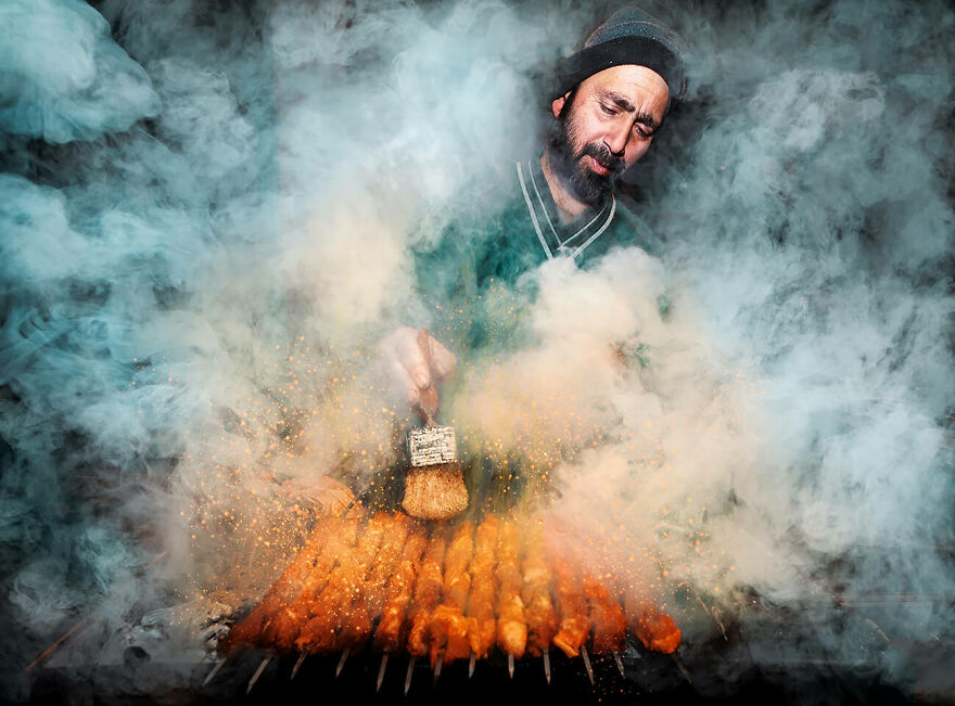 The Second-Place Winner Is Debdatta Chakraborty (India) With His Image "Kebabiyana"