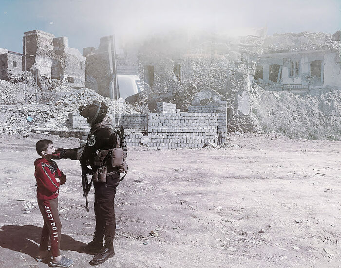 El niño de Mosul, Mosul, Iraq © Antonio Denti