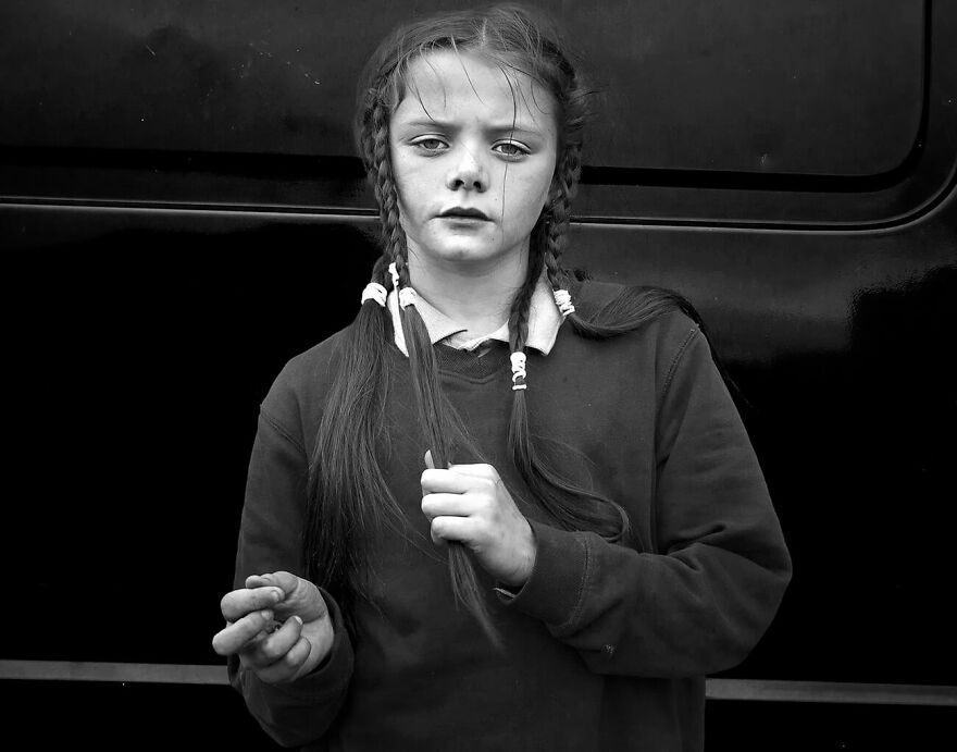 The Fifth-Place Winner Is Rebecca Moseman (United States) With Her Image Alesha From The Series "Irish Travelers, The Forgotten People"