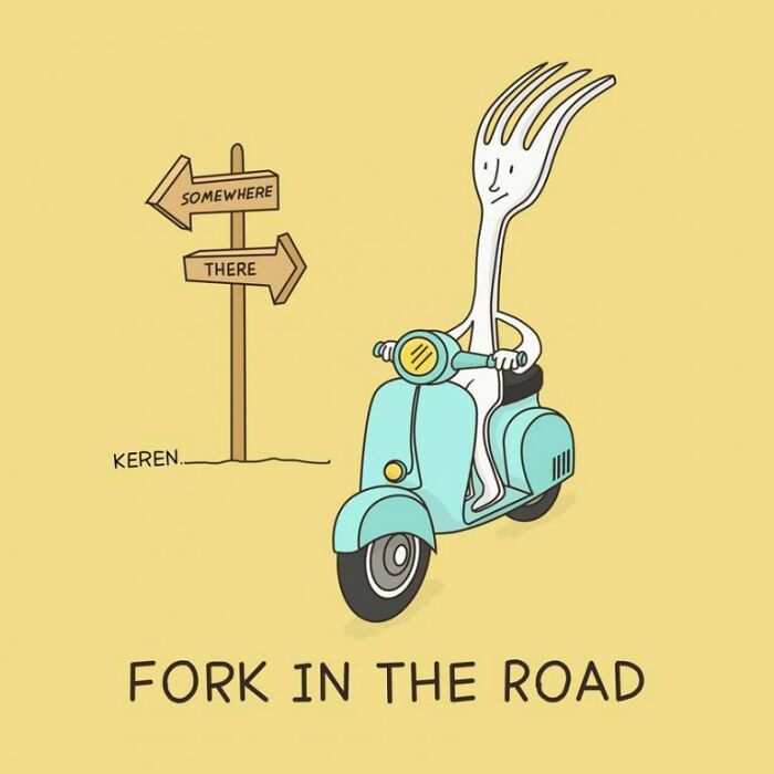 Artist Illustrates The Very Funny Literal Meanings Of Idioms