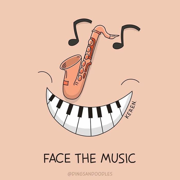Artist Illustrates The Very Funny Literal Meanings Of Idioms