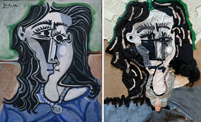 Head Of A Woman, 1960 By Pablo Picasso vs. Head Of A Woman, 2021