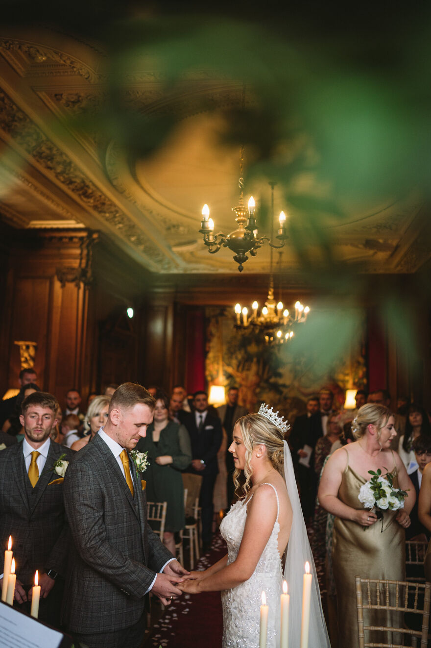 Wedding Ceremony At Thornton Manor