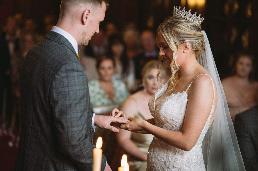 Wedding Ceremony At Thornton Manor