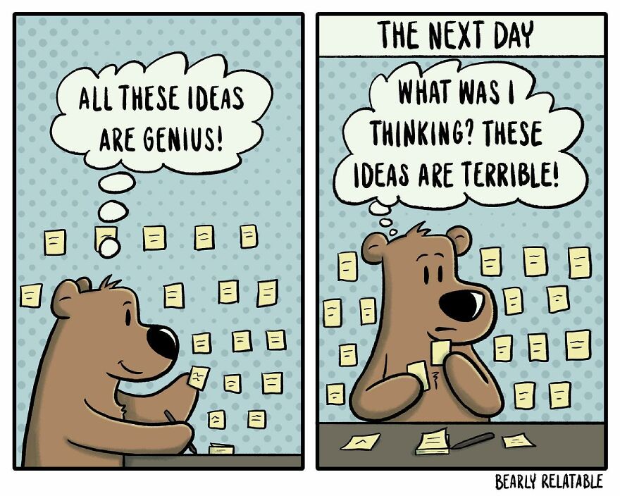Bearly Relatable Comic