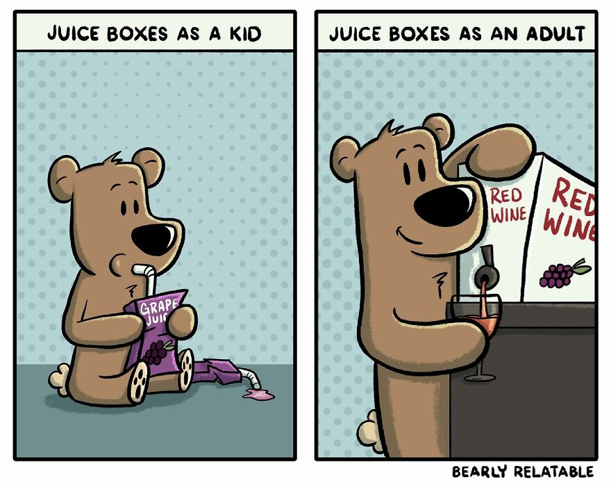 Bearly Relatable Comic