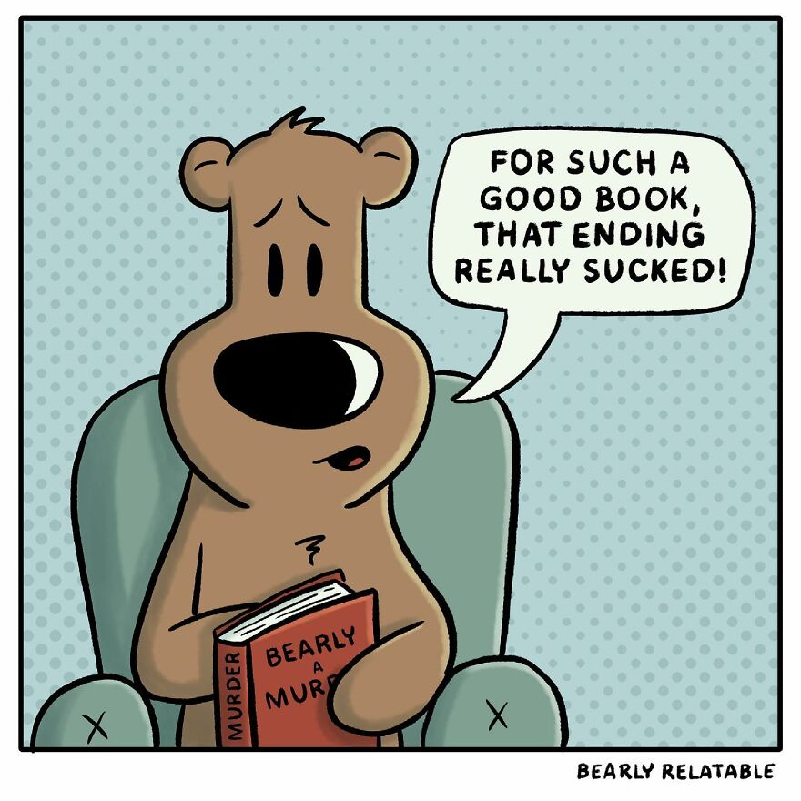 Bearly Relatable Comic