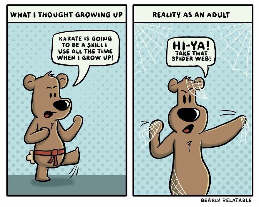 Bearly Relatable Comic