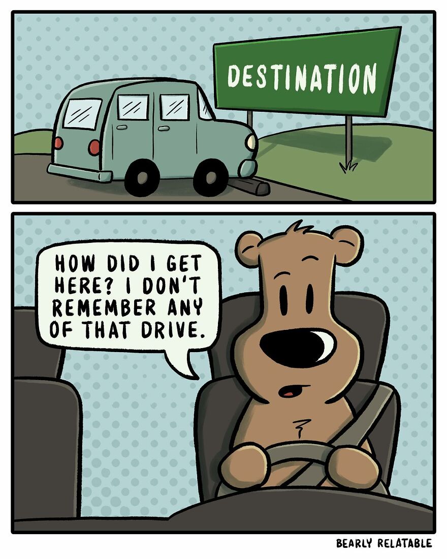 Bearly Relatable Comic