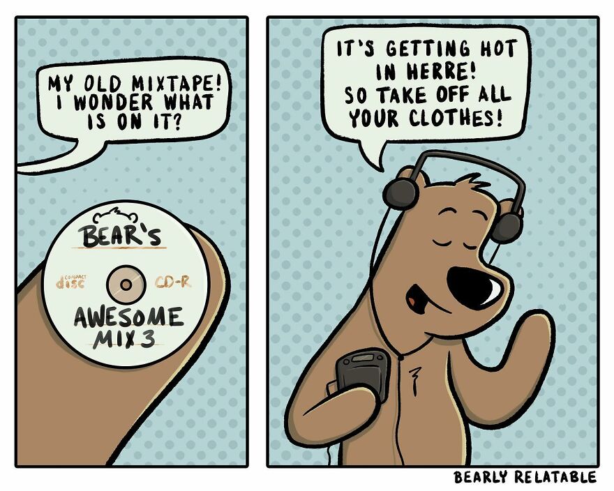 Bearly Relatable Comic