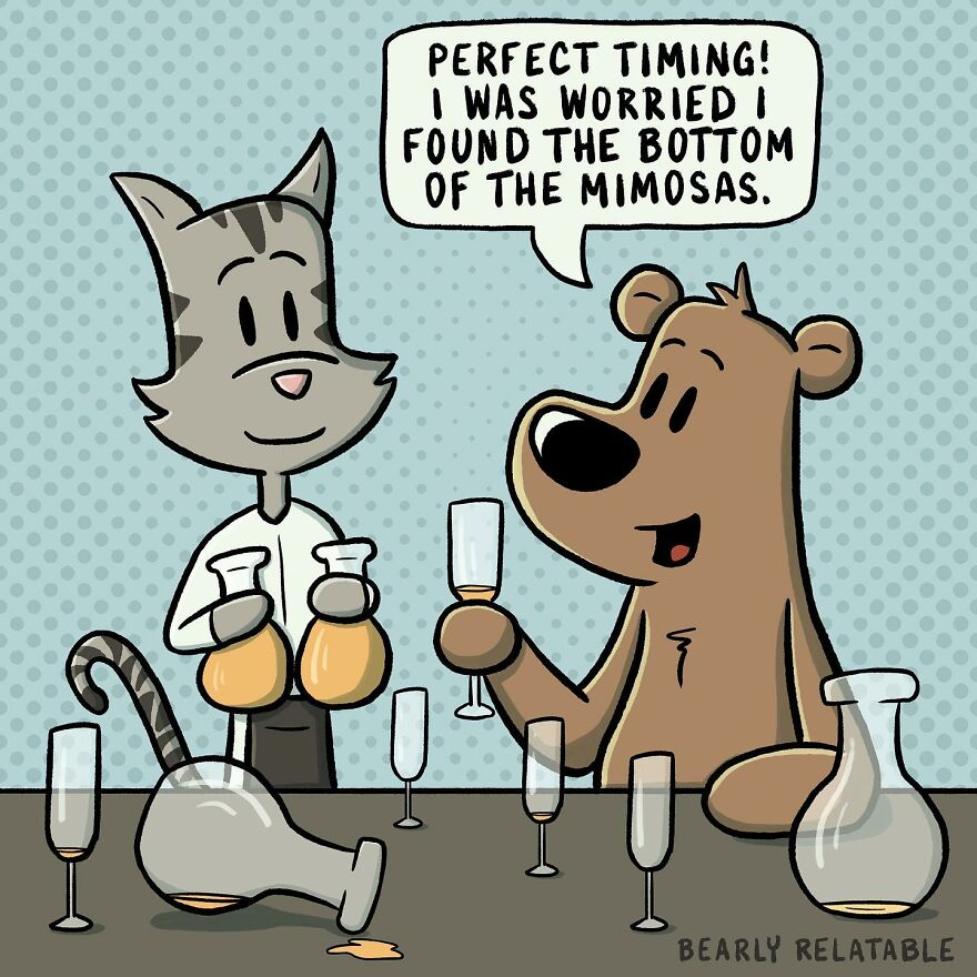 Bearly Relatable Comic