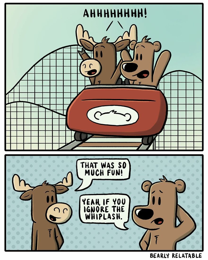 Bearly Relatable Comic