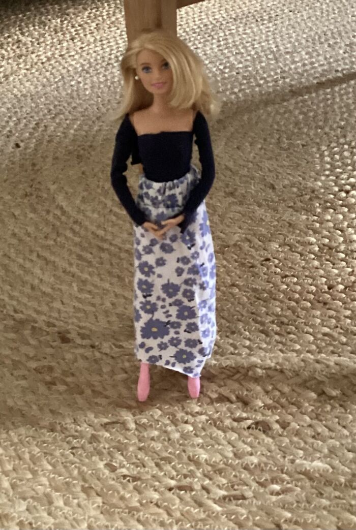 I Make Outfits Out Of Old Clothes For Dolls (14 Pics)