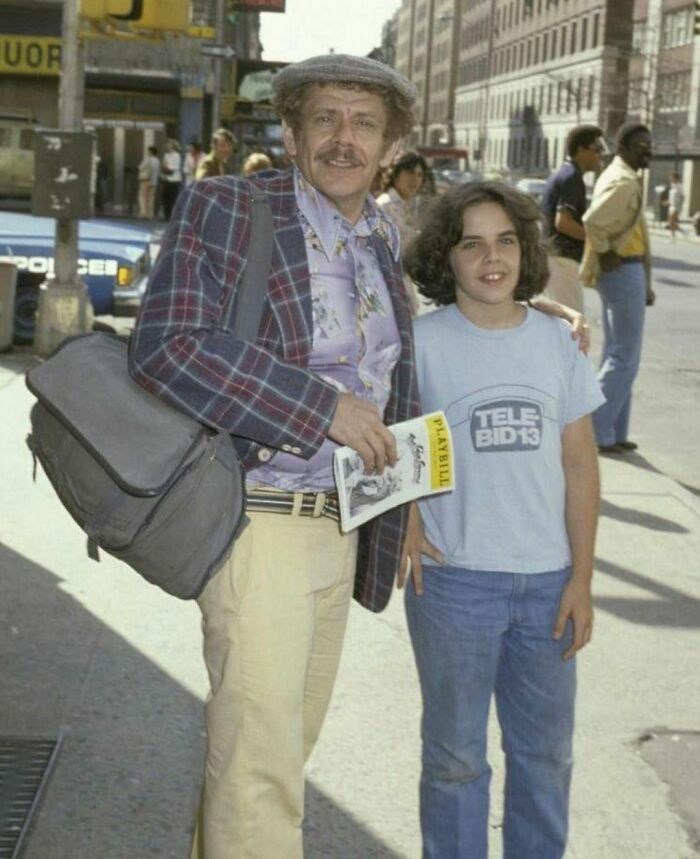Jerry Stiller- Takes His Son Ben Stiller To A Play (1978)