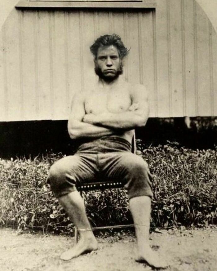 A Young 19-Year-Old Teddy Roosevelt At Harvard, 1877.