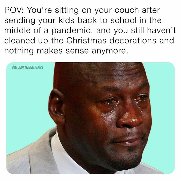 Just A Little Monday Morning Existential Crisis, Nbd. 😵‍💫
•
follow Me At @mommymemejeans For More ✨
#mommymemejeans