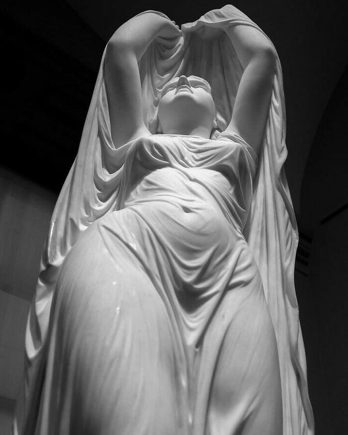 Undine Rising From The Waters (1880) By Chauncey Bradley Ives⁣