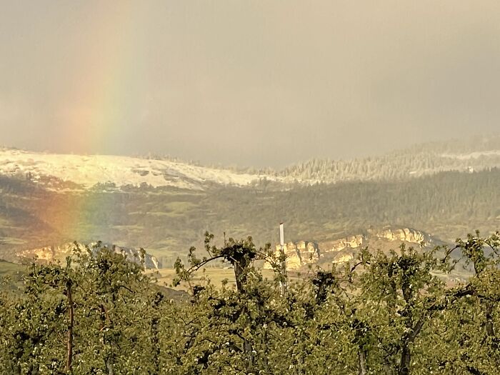 April Showers Bring Snow And Rainbows!