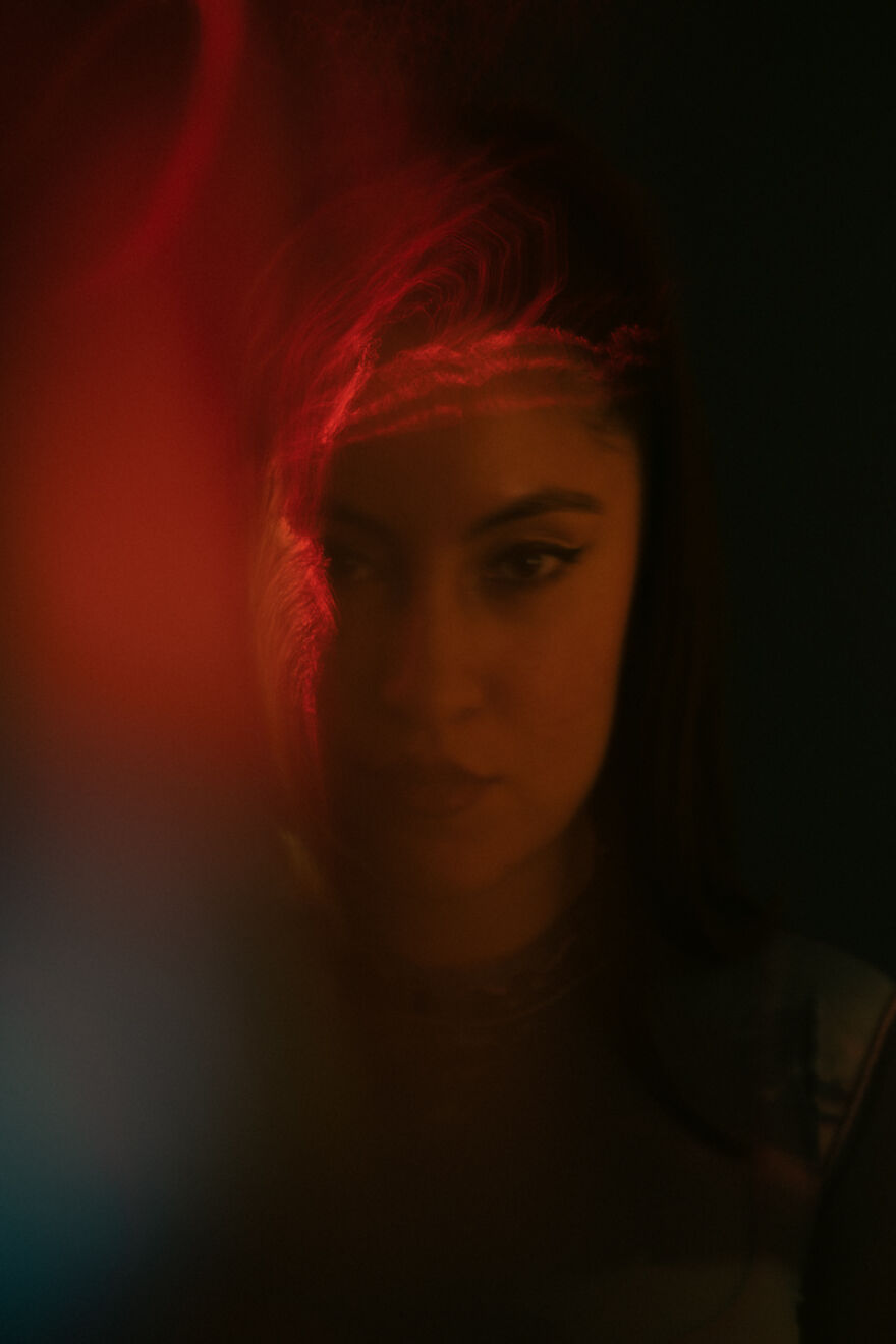 Got Creative With Fiber Lights