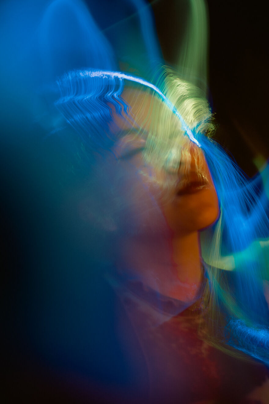 Got Creative With Fiber Lights