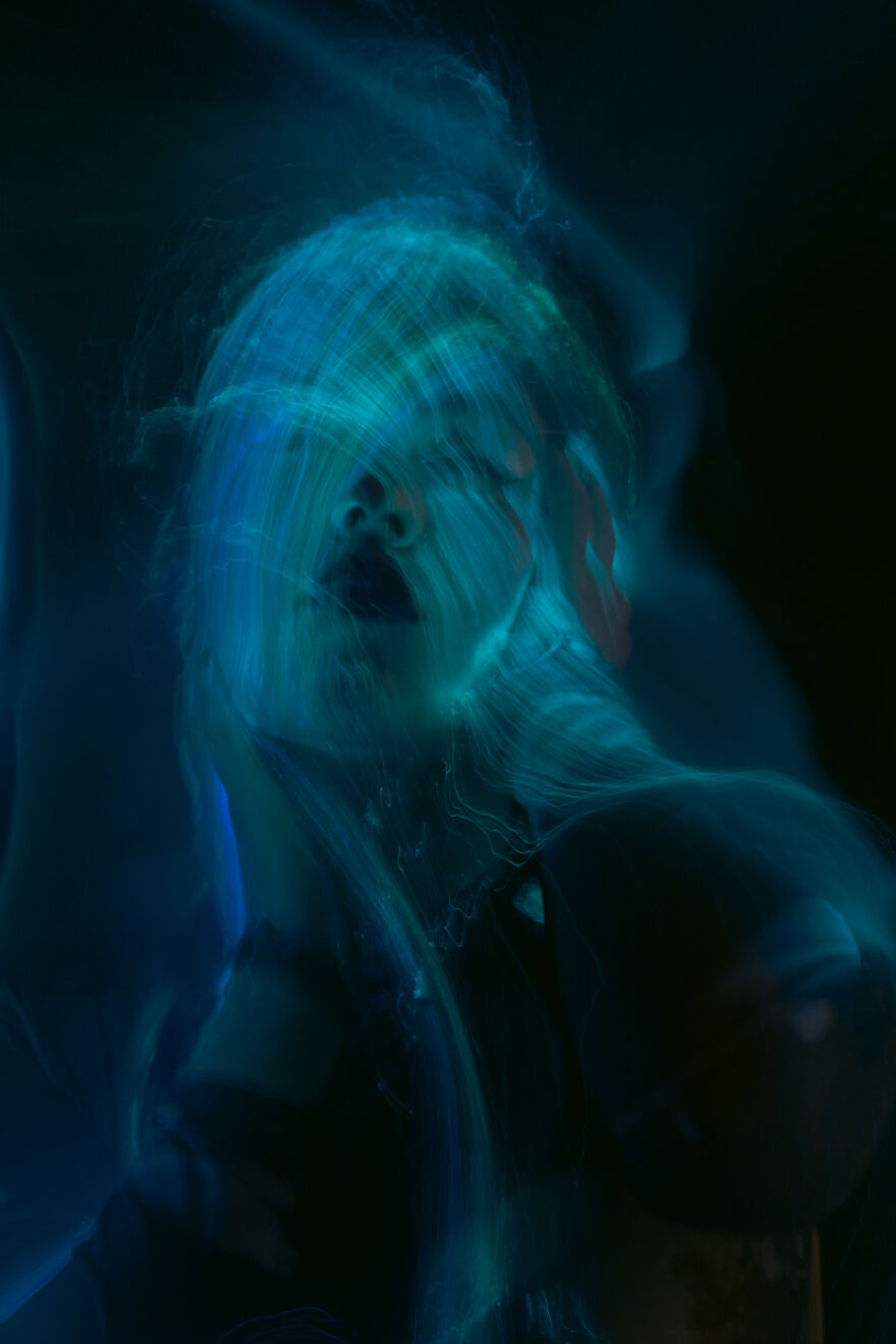 Got Creative With Fiber Lights