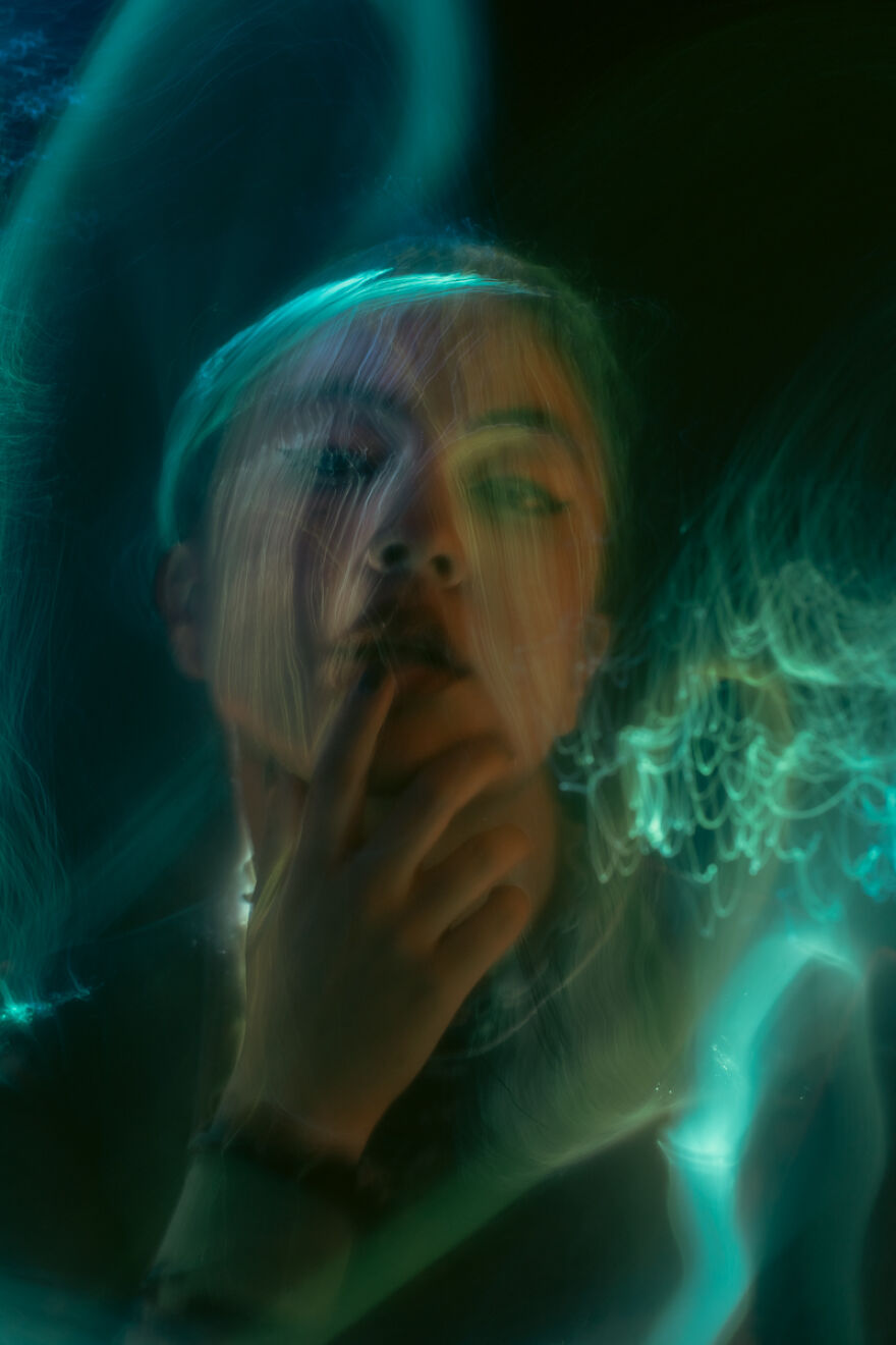 Got Creative With Fiber Lights