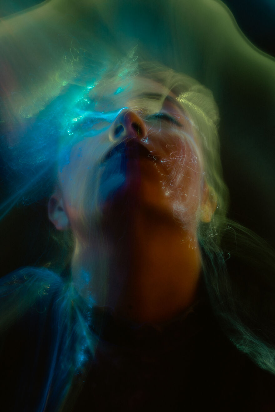 Got Creative With Fiber Lights