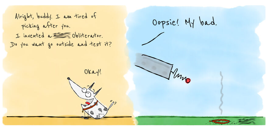 Dog's Owner Struggles