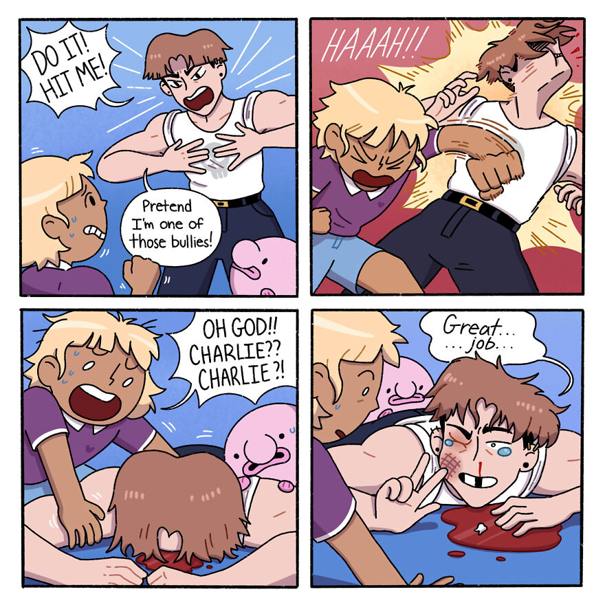 Meet The “Blobby And Friends” Comics Highlighting Social Injustice In The Modern World (40 New Pics)