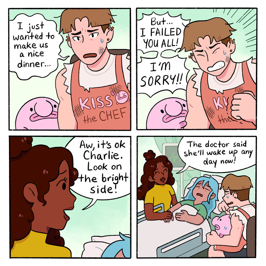 Meet The “Blobby And Friends” Comics Highlighting Social Injustice In The Modern World (40 New Pics)