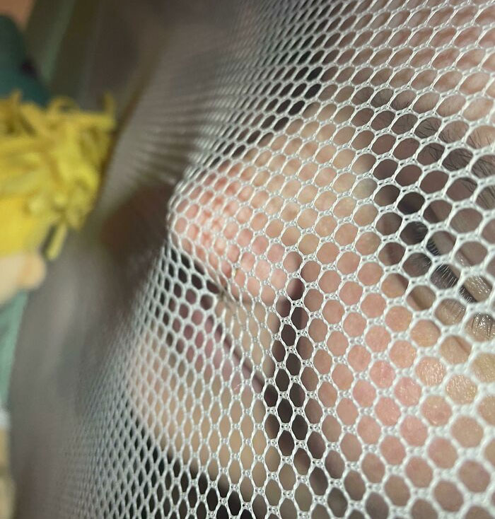 My Wife Got Her Nose Ring Stuck In Our Babies Playpen When She Was Playing With Her
