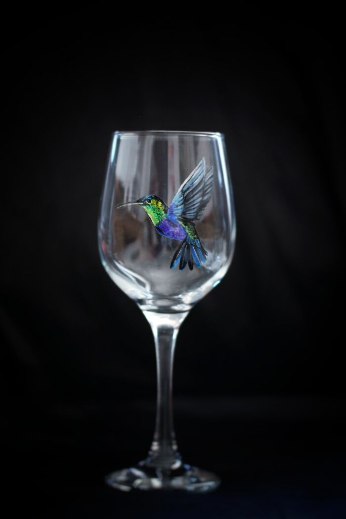 Glass Creatures - Amazing Realistic Animals Painted On Glasses (34 Pics)