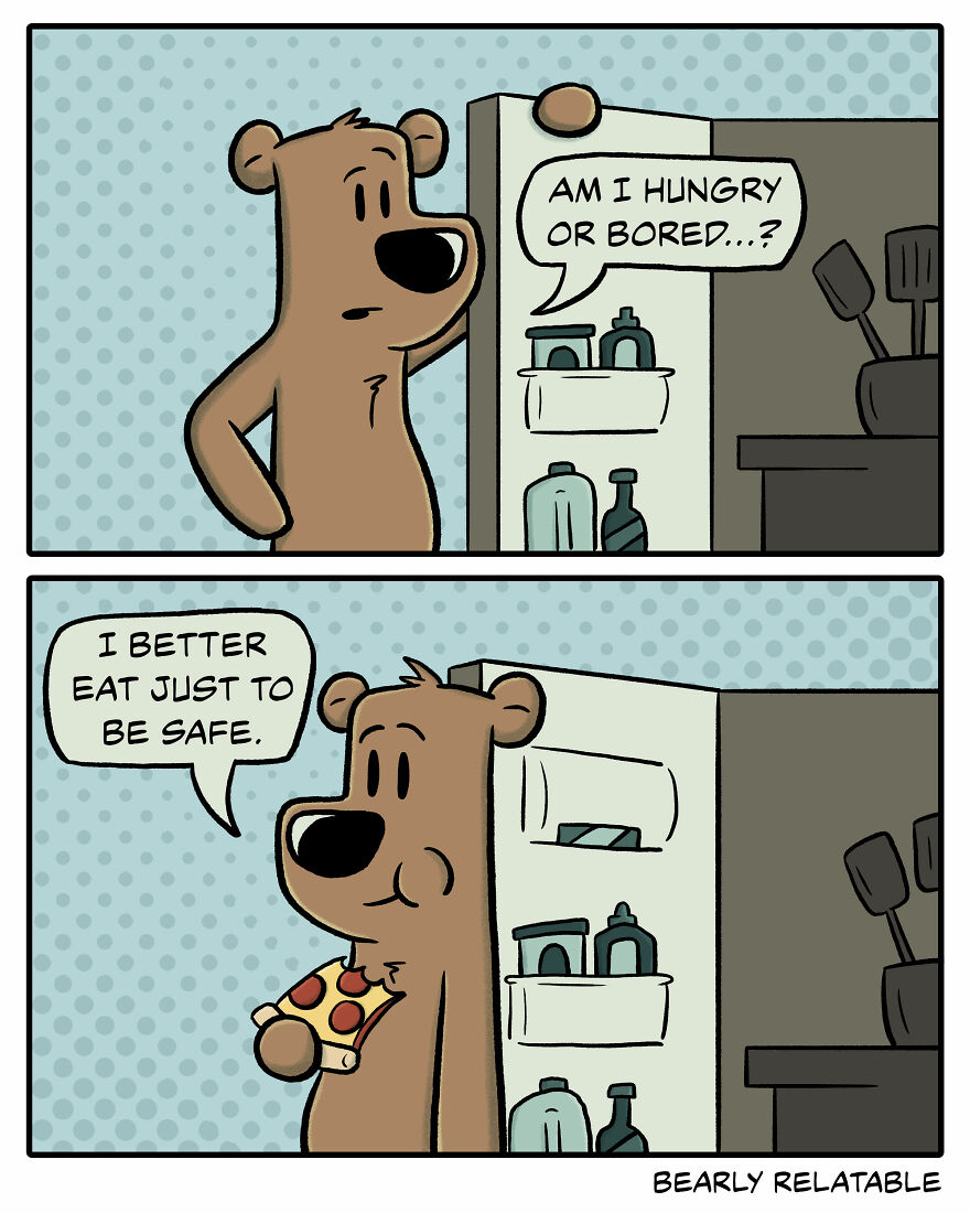 Bearly Relatable Comic