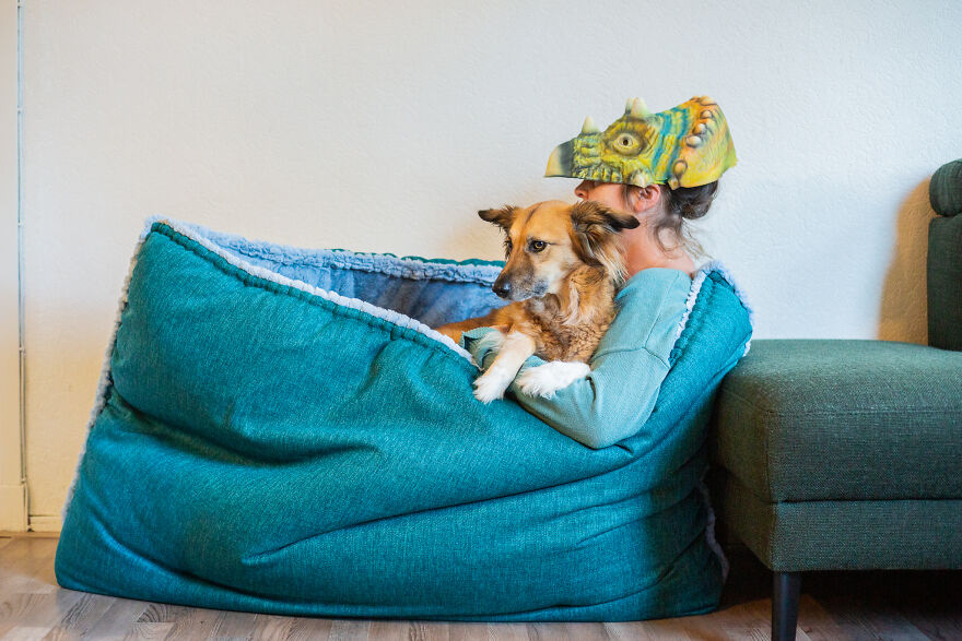 I Started Making Anti-Anxiety Dog Beds By Hand And Now Make Them For People Too I Started Making Anti-Anxiety Dog Beds By Hand And Now Make Them For People Too