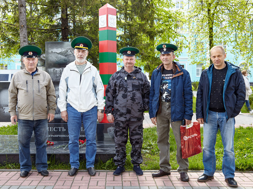 Veterans Of The Border Troops. Border Guard Day In Russia.