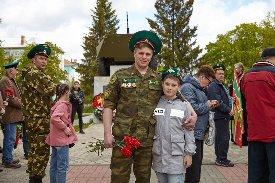 Veterans Of The Border Troops. Border Guard Day In Russia.