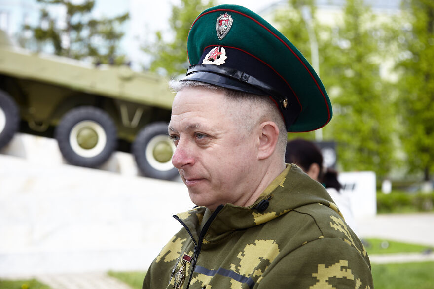 Veterans Of The Border Troops. Border Guard Day In Russia.