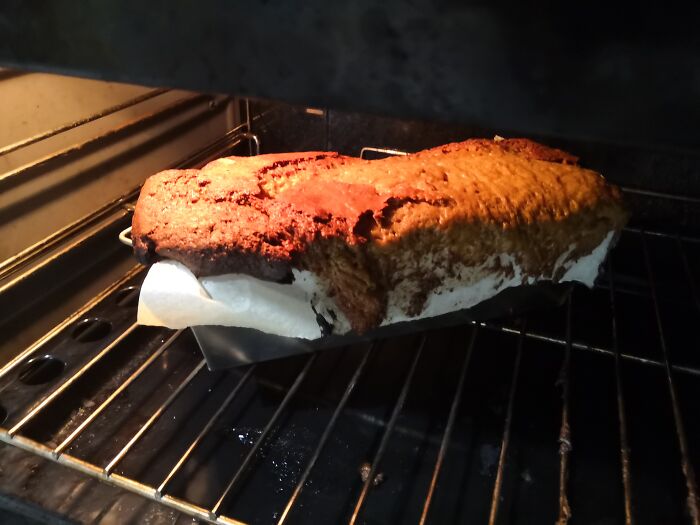 When You Haven't Quite Got The Hang Of Metrics And Baking. At Least It Tasted Good!