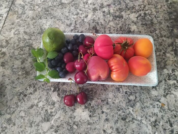 Fresh Fruits From The Garden