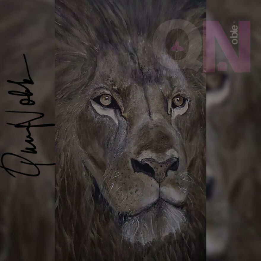 Artist Queennoble Painted These Majestic Big Cats
