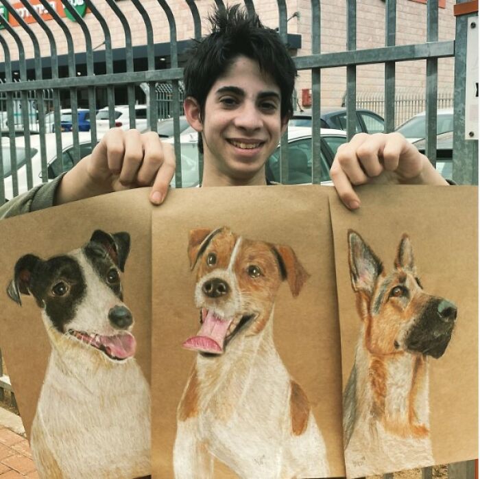14-Year-Old Yali Alpert Creates Amazing Drawings (4 Pics)